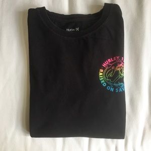 Hurley black t shirt
